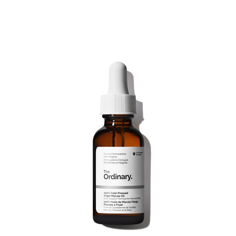 100% Cold-Pressed Virgin Marula Oil for improved radiance and antioxidant protection